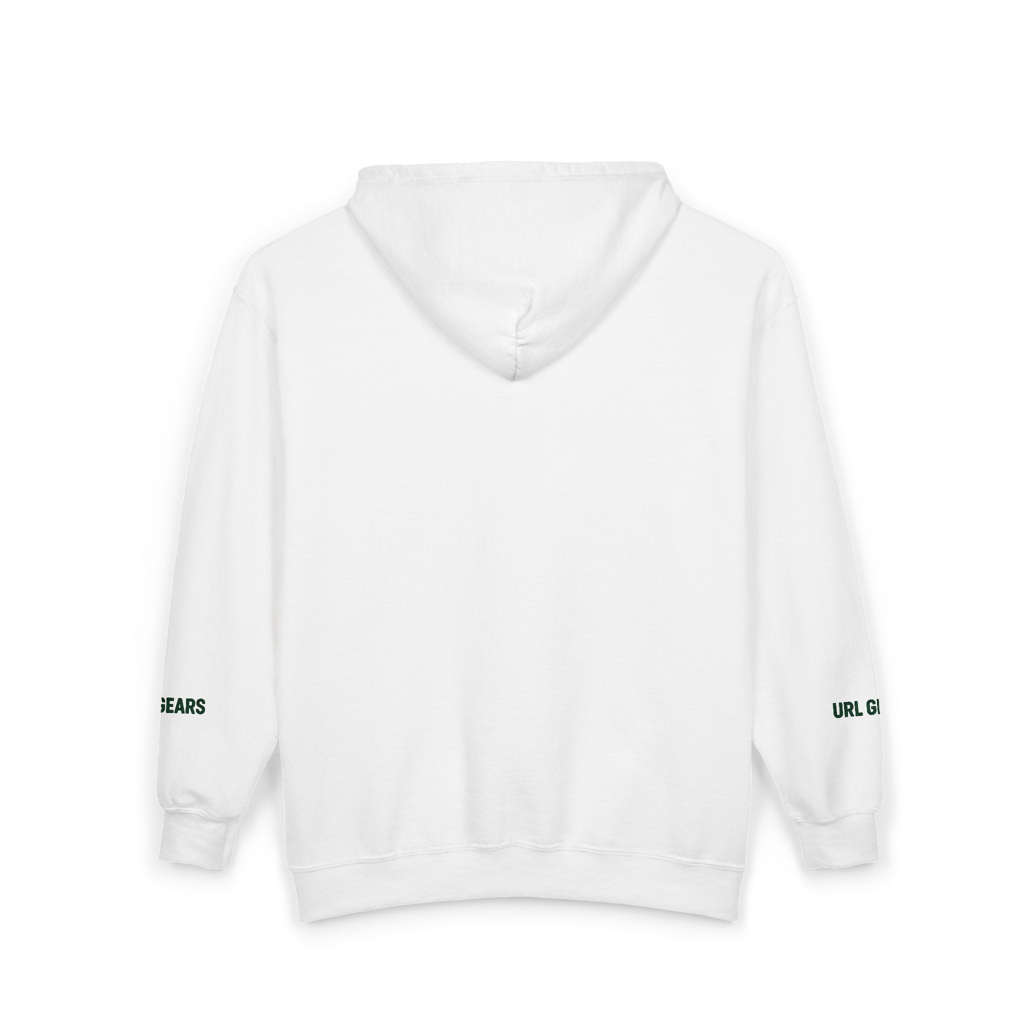 Zip Hoodie with Small 'URL GEARS' Logo — Minimal Tech Gear Zip-Up