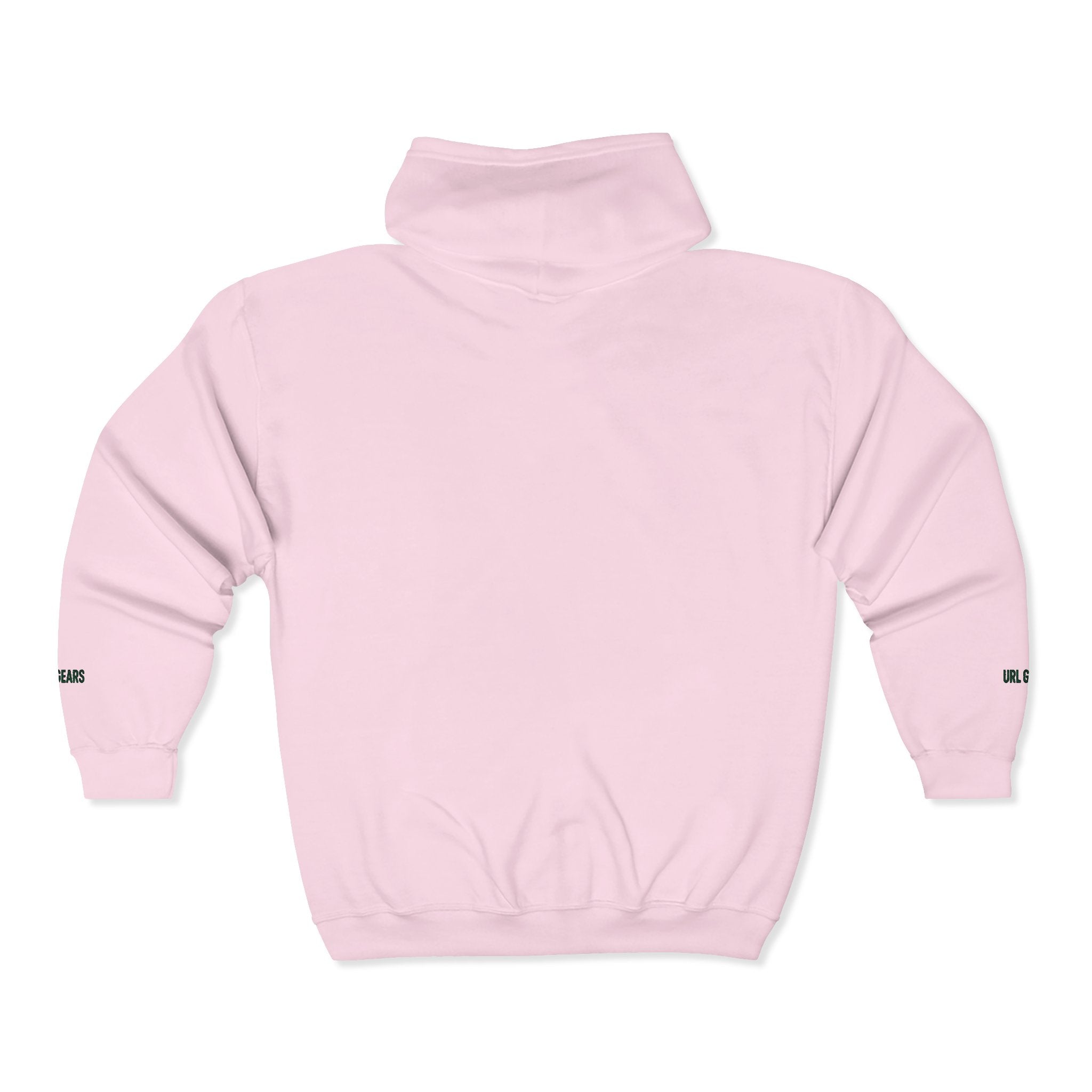 Zip Hoodie with Small 'URL GEARS' Logo — Minimal Tech Gear Zip-Up