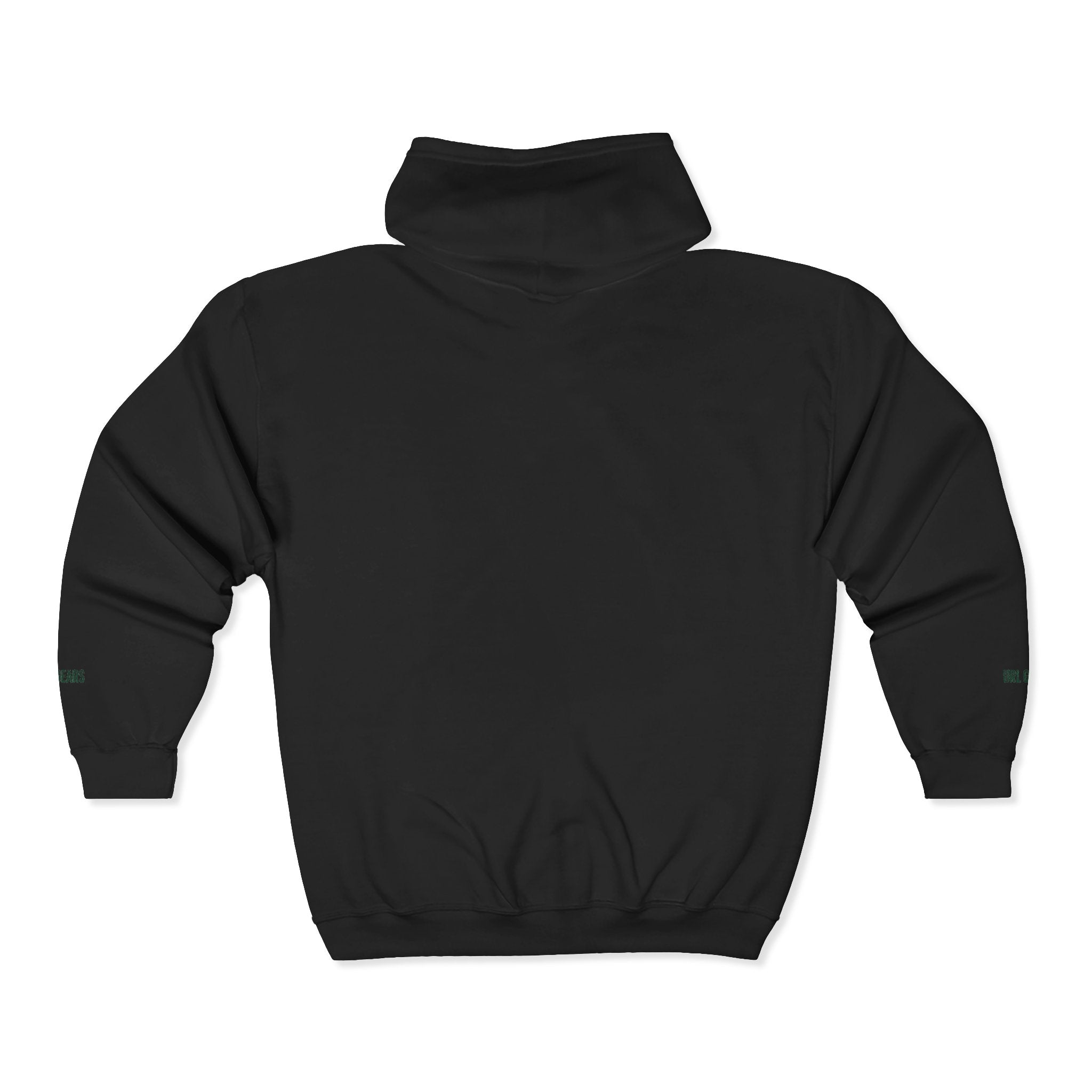 Zip Hoodie with Small 'URL GEARS' Logo — Minimal Tech Gear Zip-Up