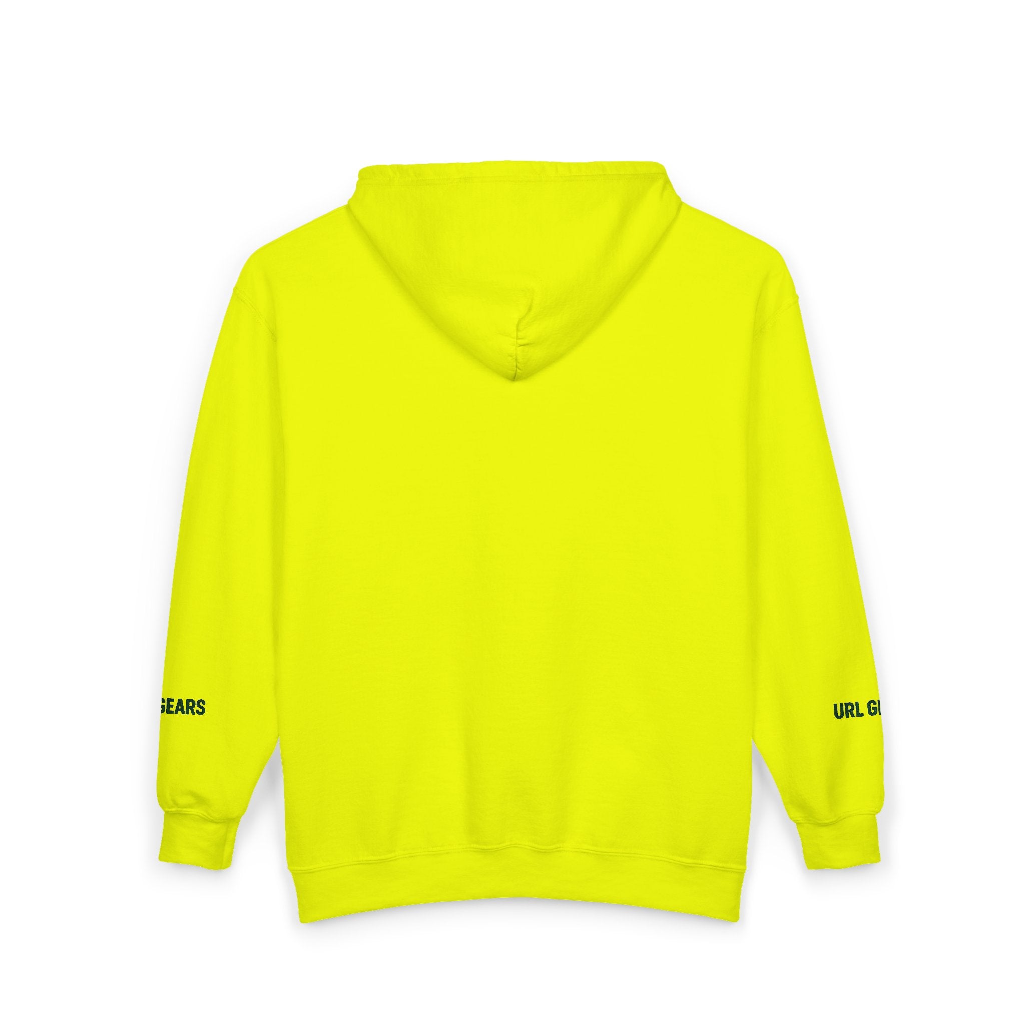 Zip Hoodie with Small 'URL GEARS' Logo — Minimal Tech Gear Zip-Up