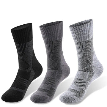 1 Pair Merino Wool Sock Winter Sock For Men Women Thick Mountaineering Hiking Sock Camping Thermal Sock Warm Sports Sock