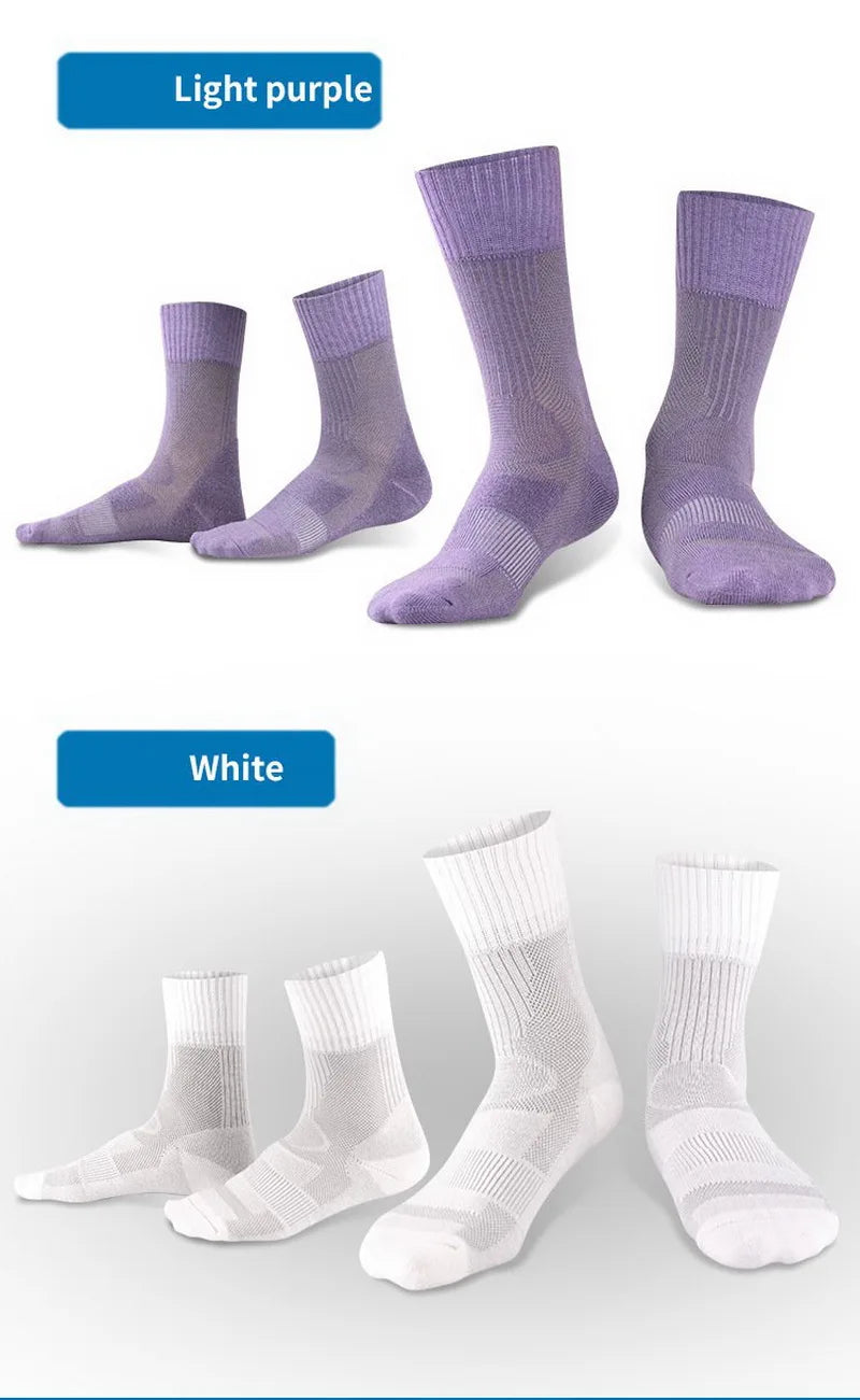 1 Pair Merino Wool Sock Winter Sock For Men Women Thick Mountaineering Hiking Sock Camping Thermal Sock Warm Sports Sock